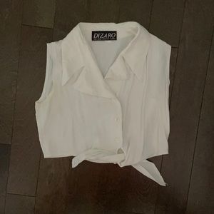 White vintage blouse